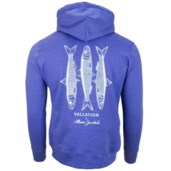 HERRING HOODIE WOMENS PURPLE S